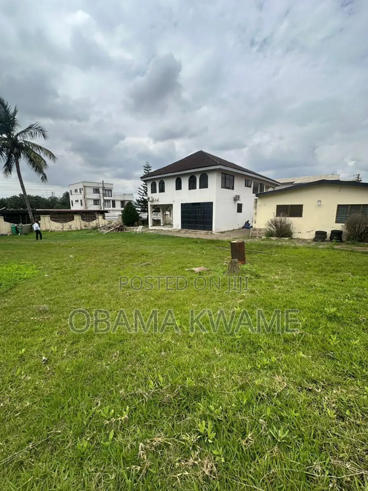 2 Plots of Land for Sale at East Legon a C Mall With 5 Bedroom House