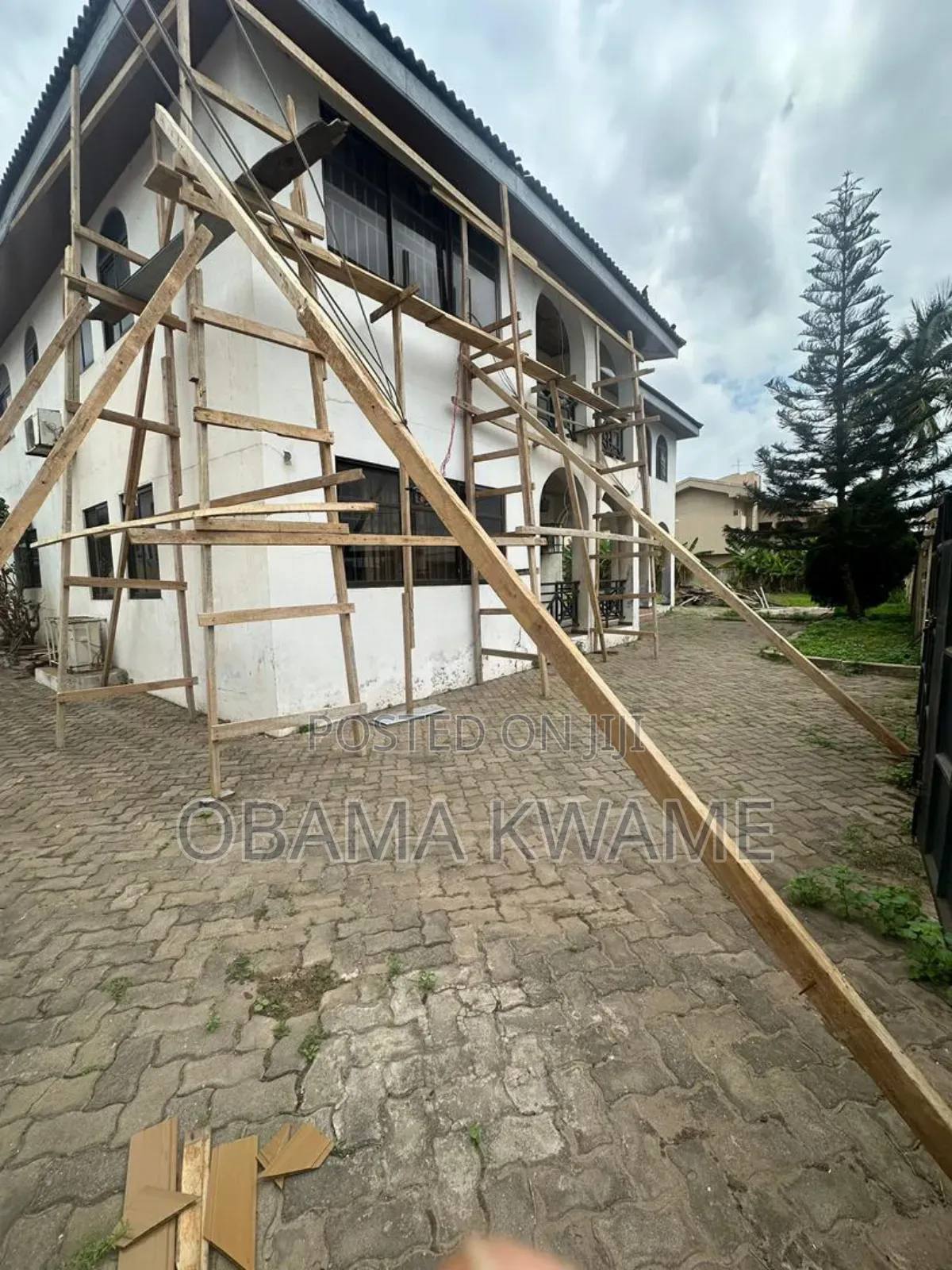 2 Plots of Land for Sale at East Legon a C Mall With 5 Bedroom House