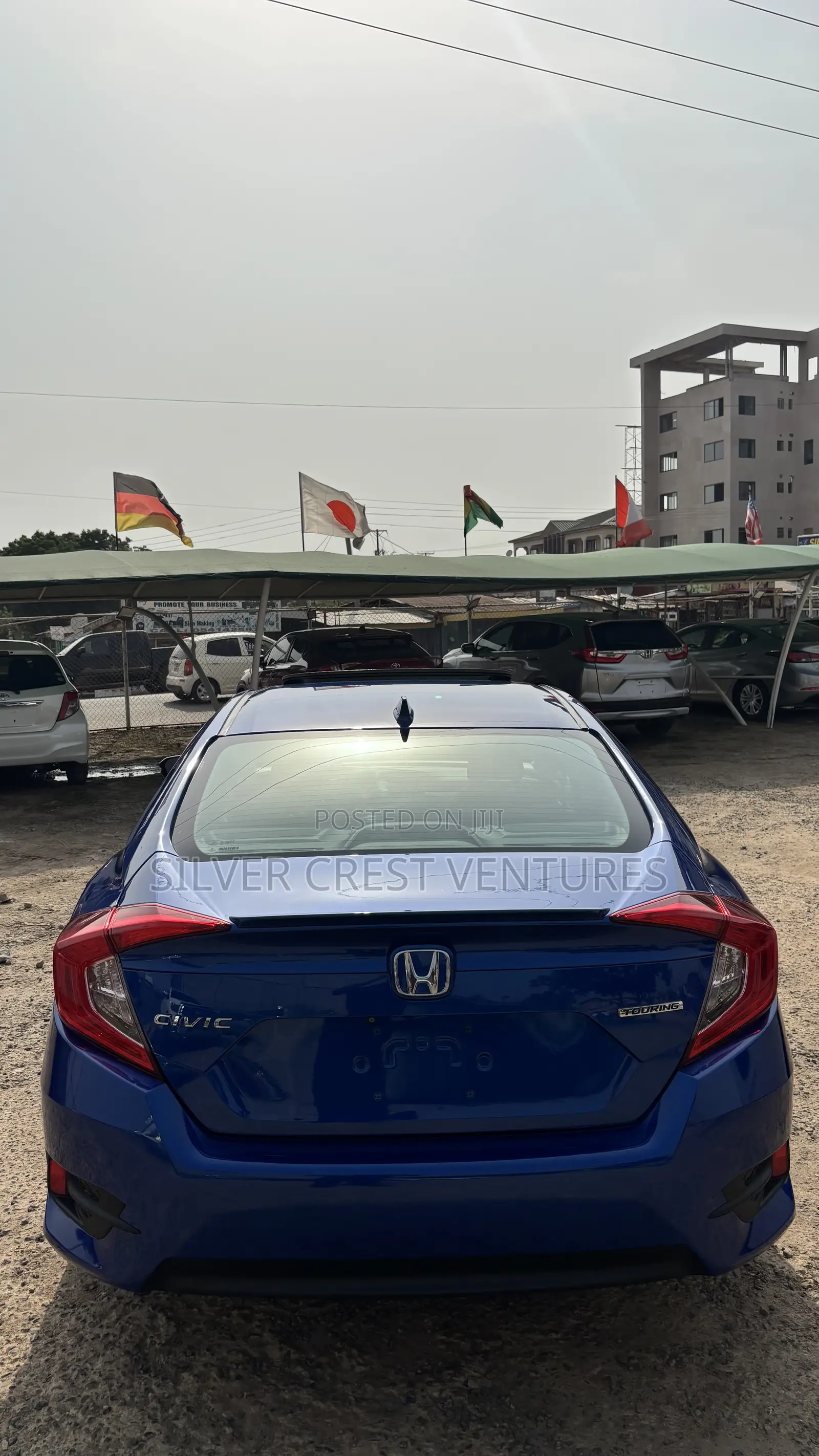 Honda Civic Touring 4dr Sedan (1.5L 4cyl) 2016 Blue