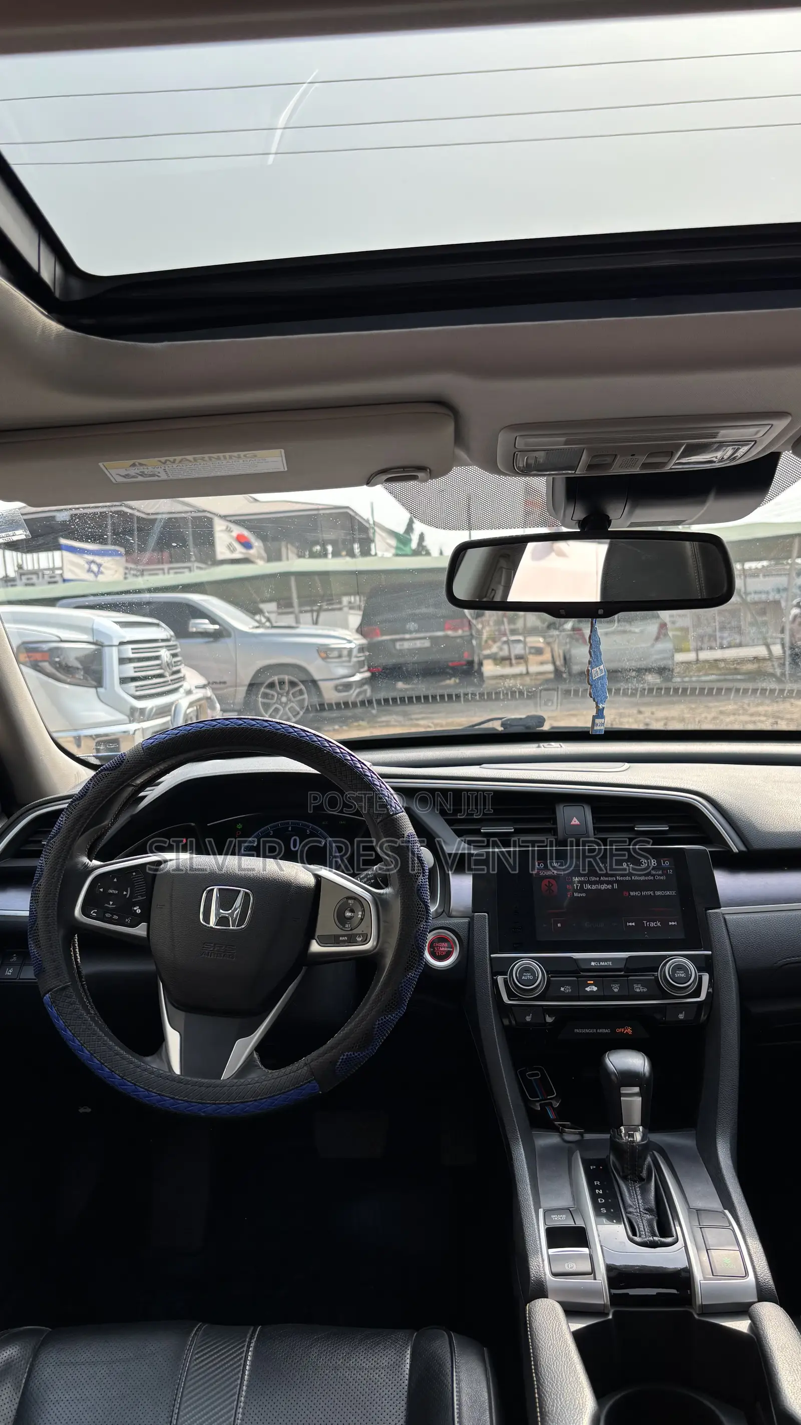 Honda Civic Touring 4dr Sedan (1.5L 4cyl) 2016 Blue