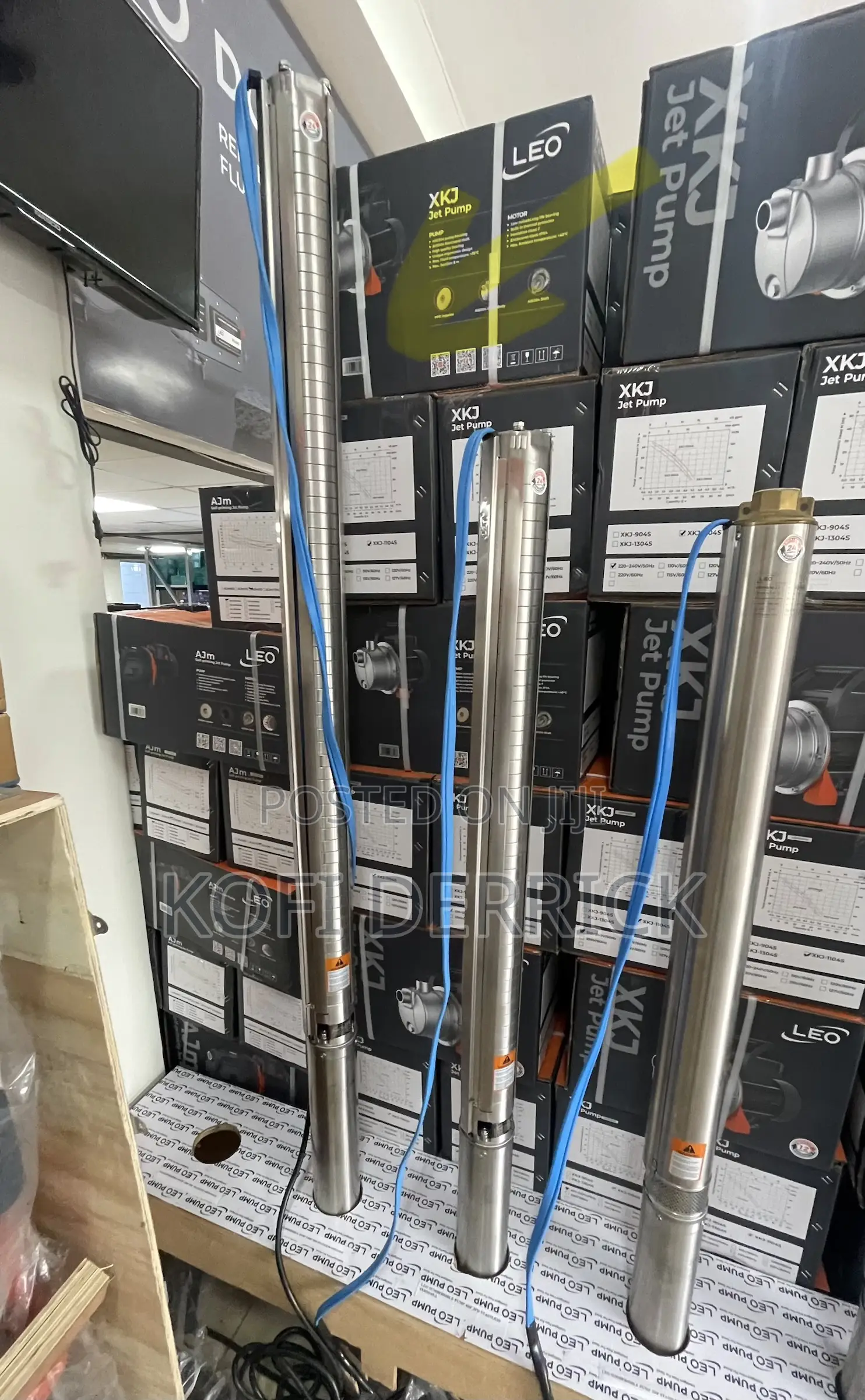 5.5hp Leo Borehole Pump - 3phase