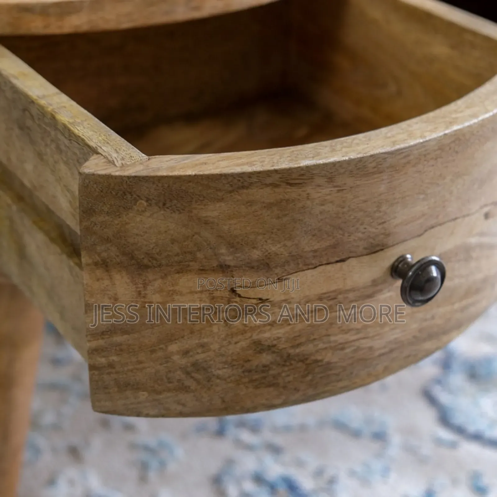 Wave Coffee Table With Drawer