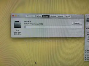 Desktop Computer Apple iMac 8GB Intel Core i7 SSD 1T