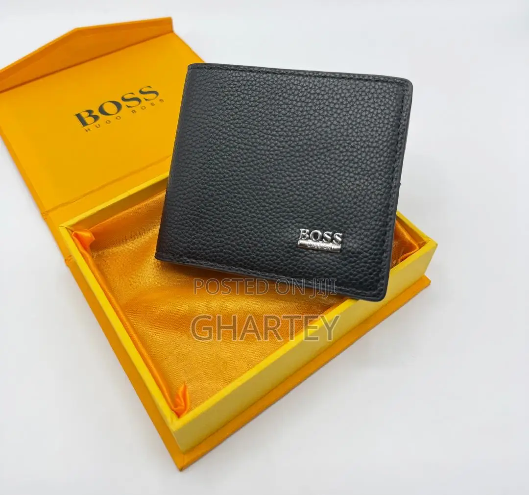 Mont Blanc Boss Branded Men’S Pocket Wallet All in Box