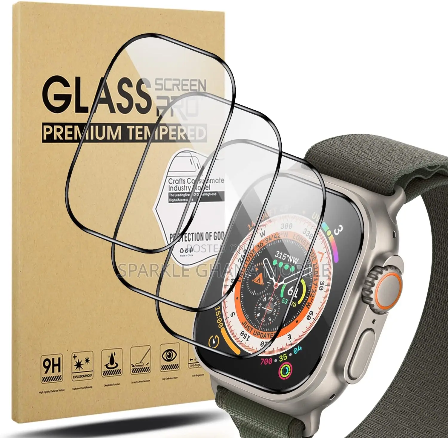 Apple Watch Series 49mm Glass Protector