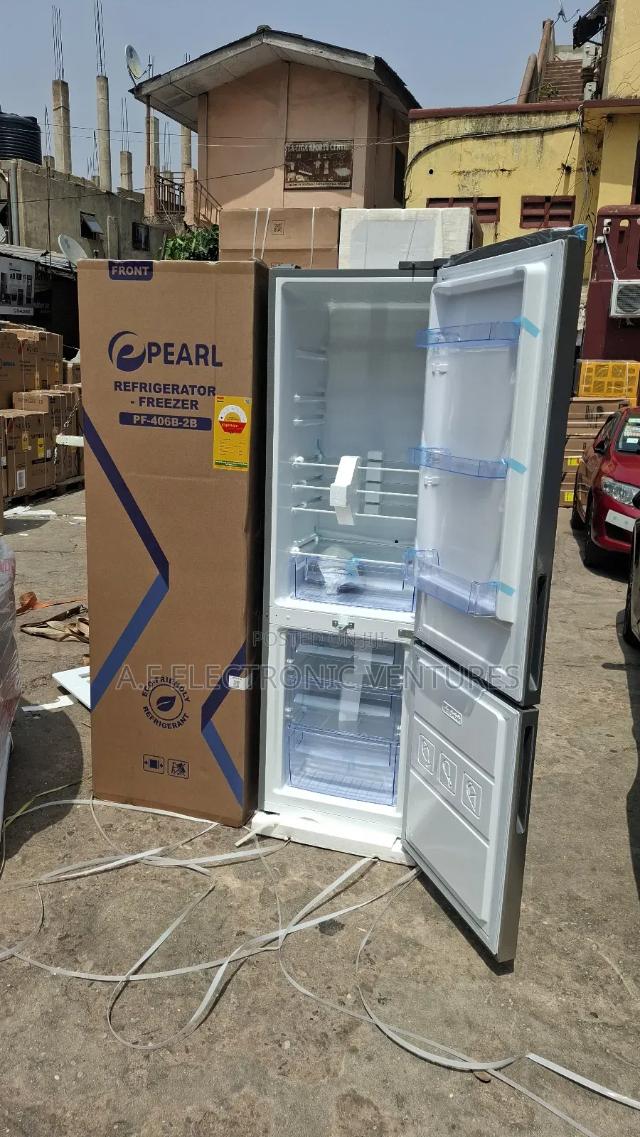Pearl 262-Litres Button Freezer Fridge(Pf-406b-2b)