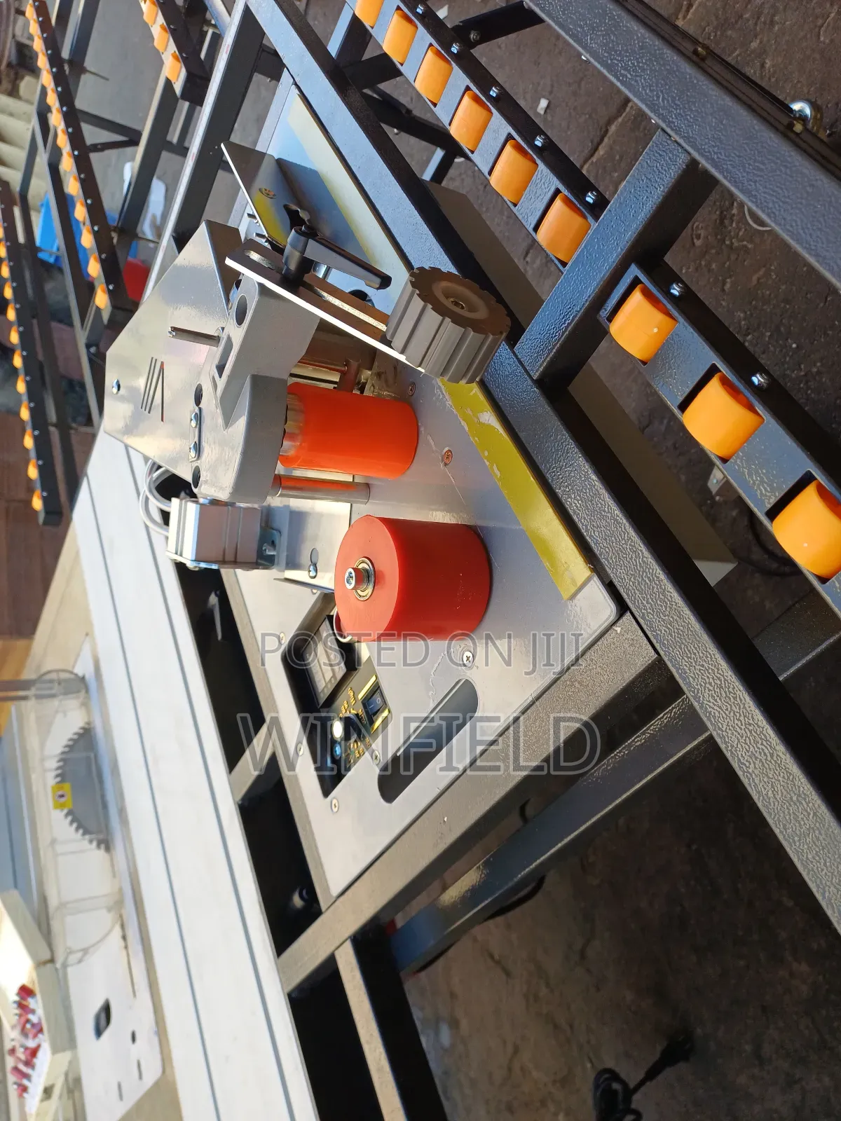 Foldable Table Saw With Edge Binding Machine and Router Set