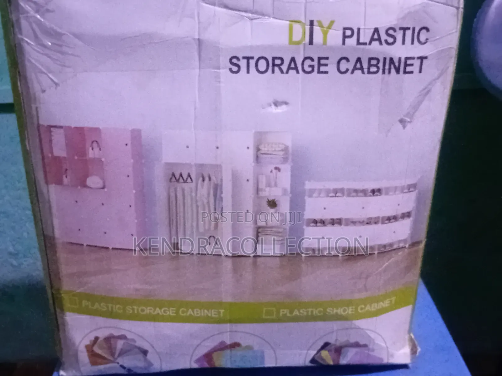 Plastic Wardrobe Slightly Used ( 12 Cubes)