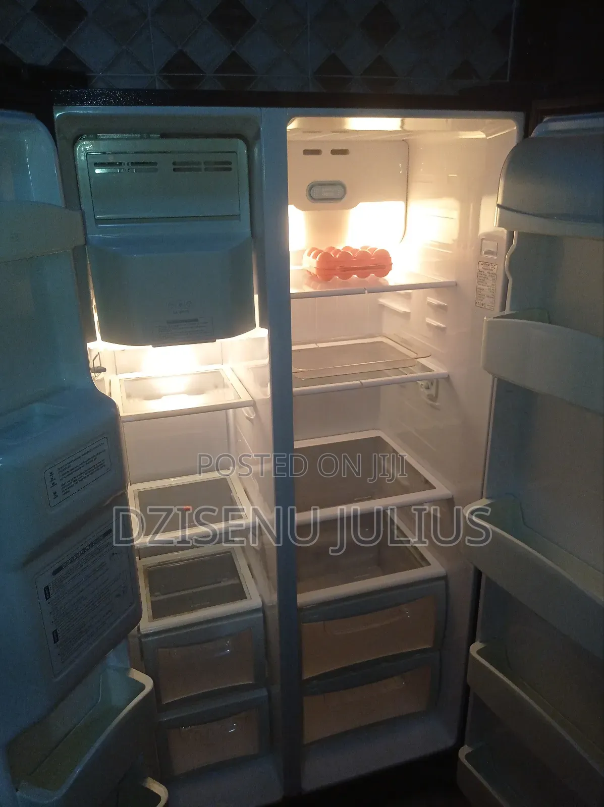 Daewoo 603ltrs Side-by-side Fridge