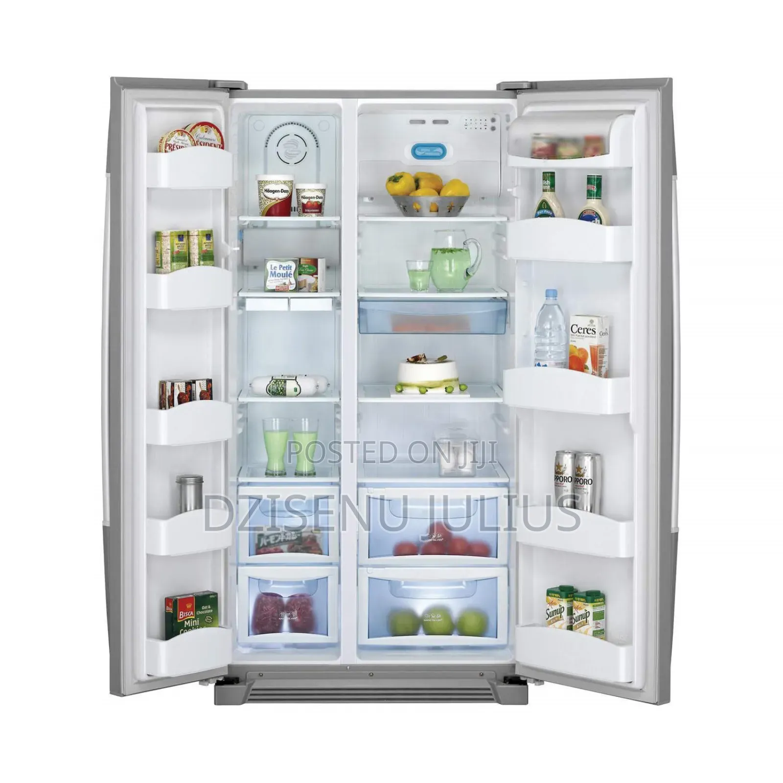 Daewoo 603ltrs Side-by-side Fridge