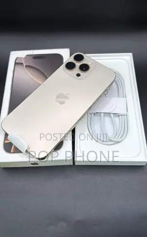 New Apple iPhone 16 Pro Max 256 GB Gold