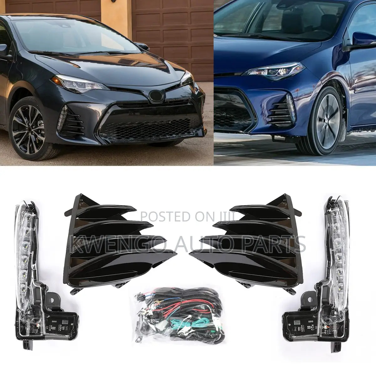 Corolla 2017 Foglight And Cover Se