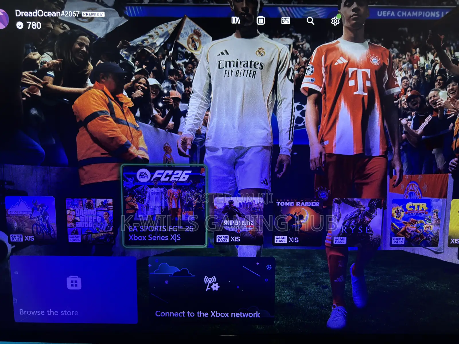Xbox Series S With 7 Hit Games Installed