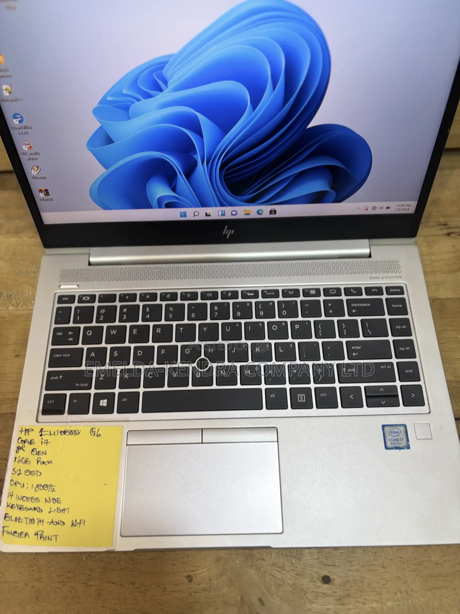 Laptop HP EliteBook 840 G6 16GB Intel Core I7 SSD 512GB