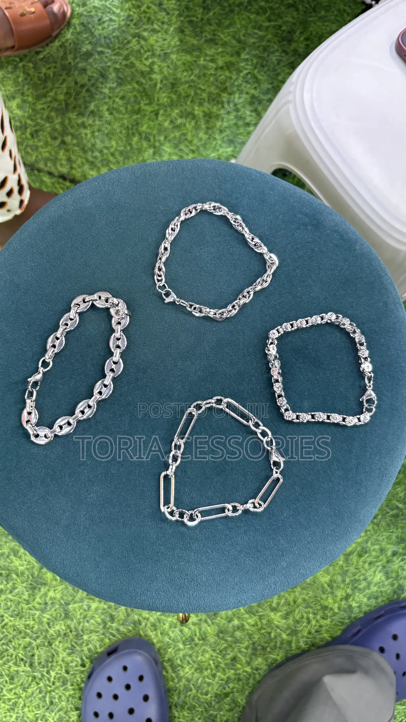 Men Chrome Bracelet