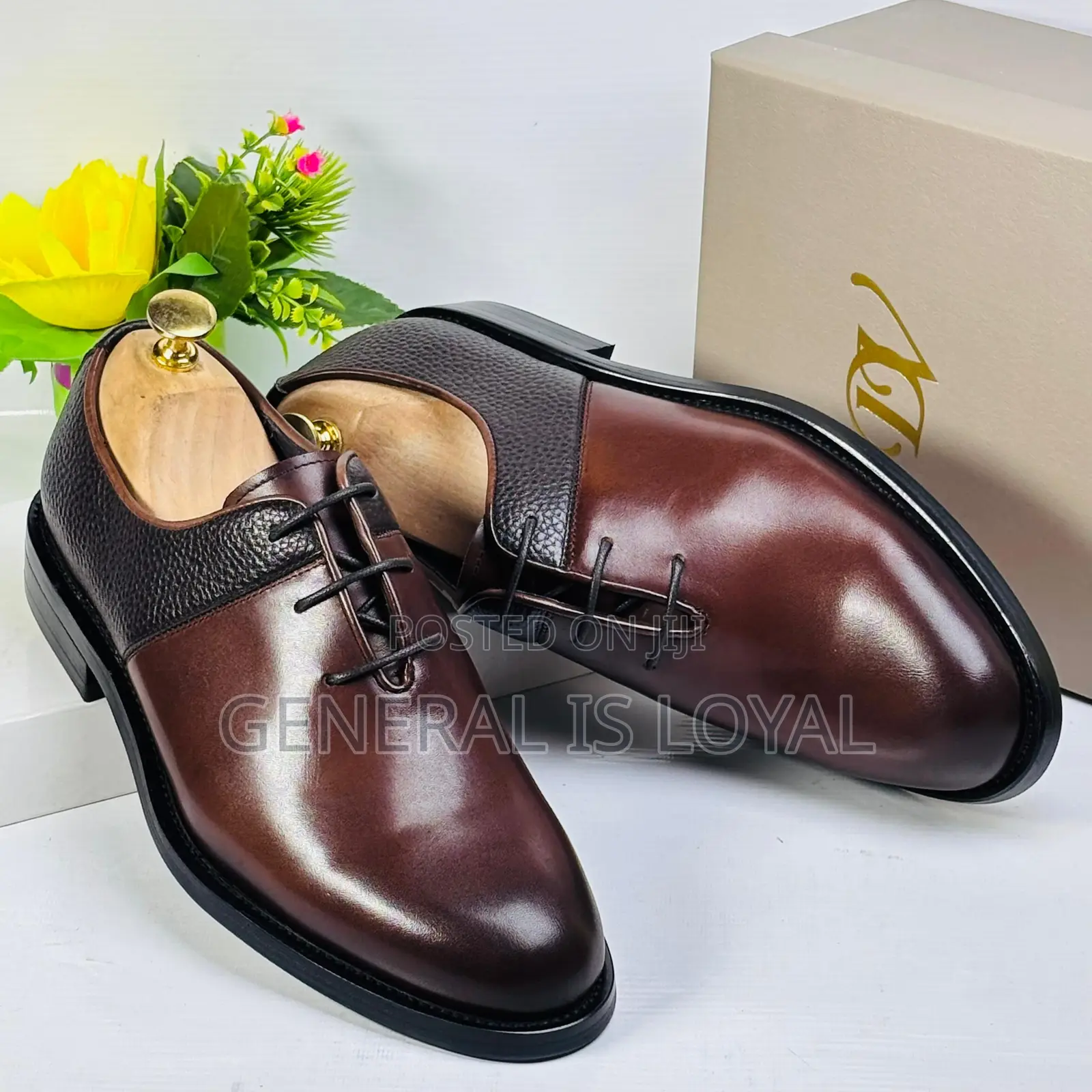 Dino Verratti Two Colors Of Brown Shoe