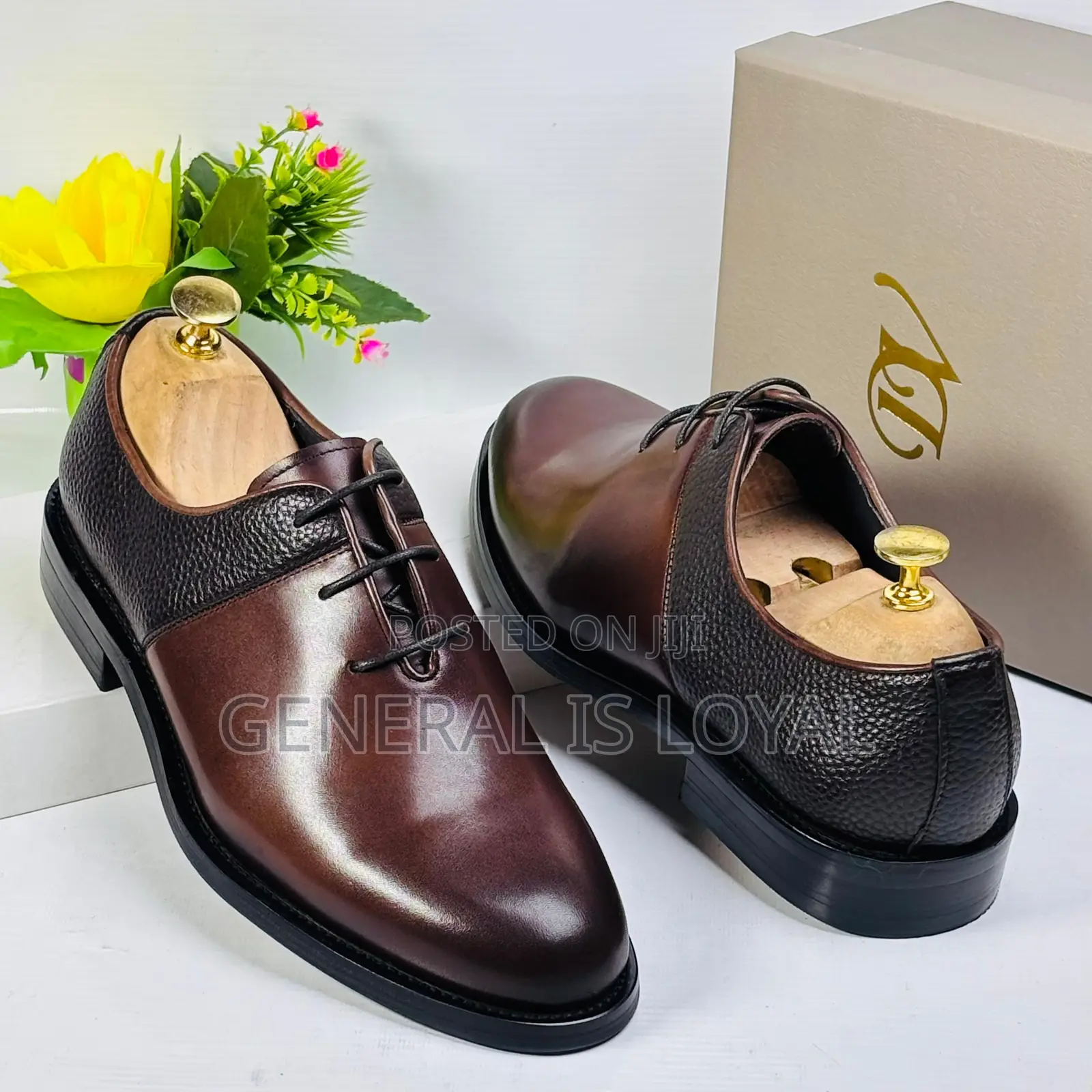 Dino Verratti Two Colors Of Brown Shoe