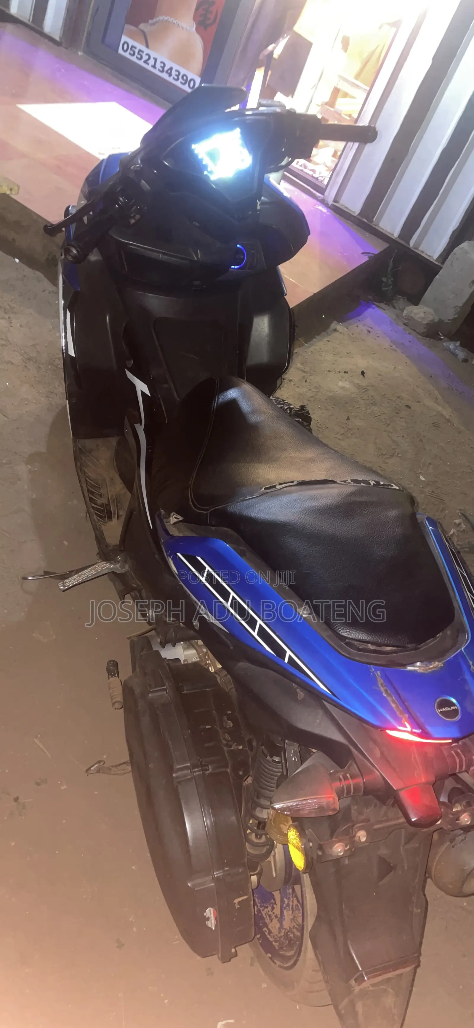 Haojue HJ150-2C 2025 Blue