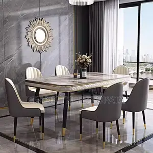 Classic Modern 6 Seater Dinning Table Set