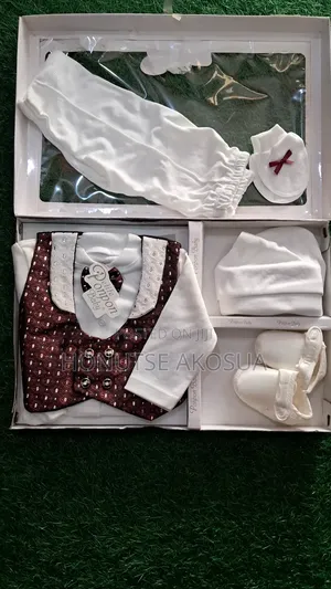 Baby Boy Christening Dress Set