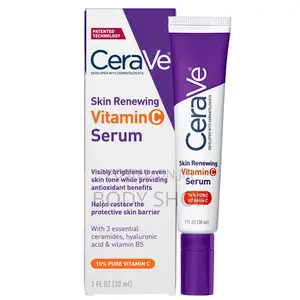 Cerave Vitamin C Serum With Hyaluronic Acid, Skin Brightening Serum
