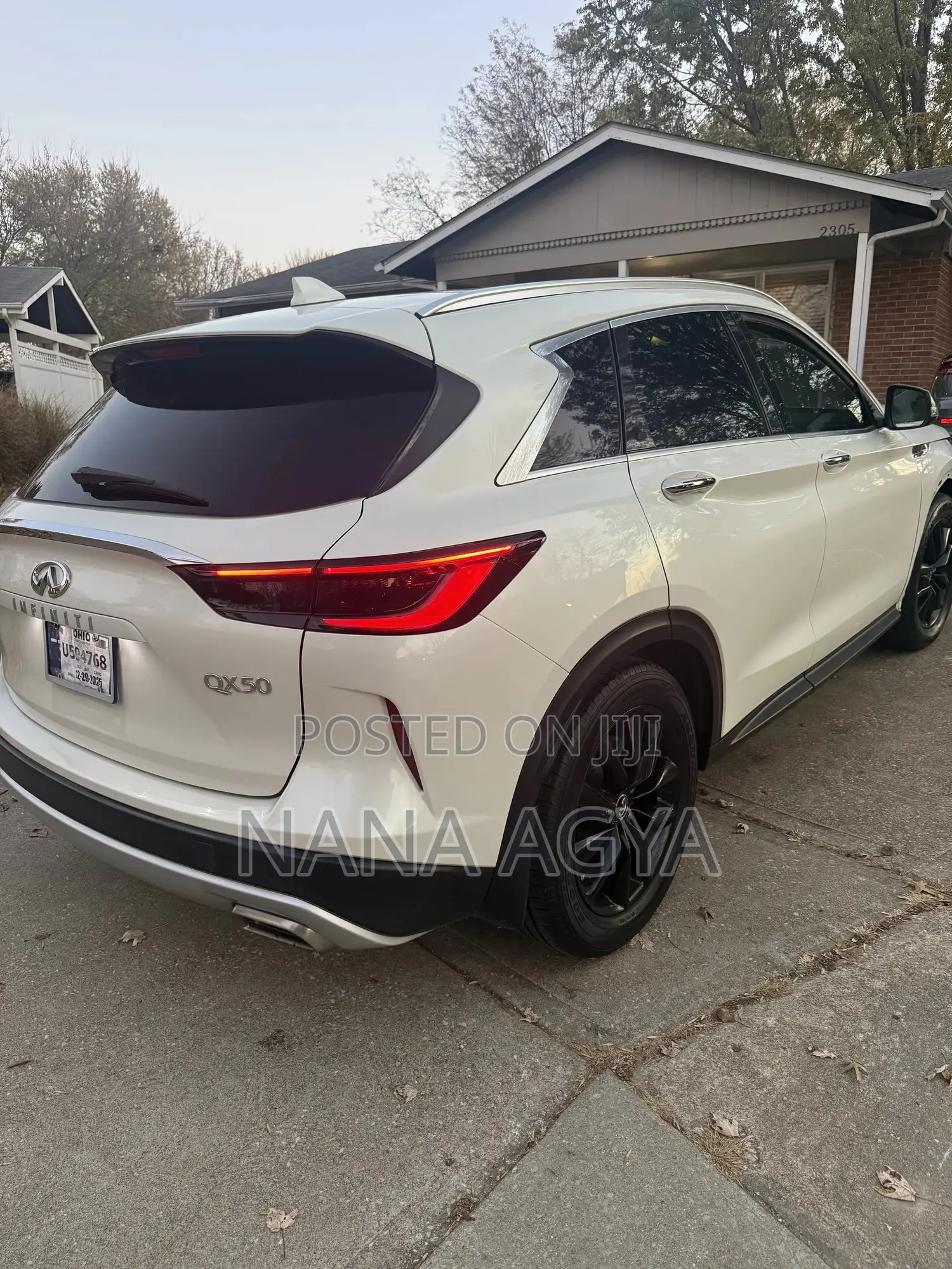 Infiniti QX50 2020 White
