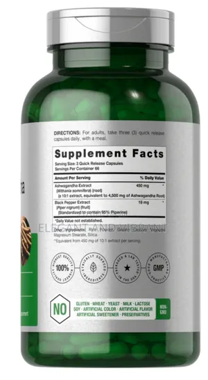 Ashwagandha | 200 Capsules