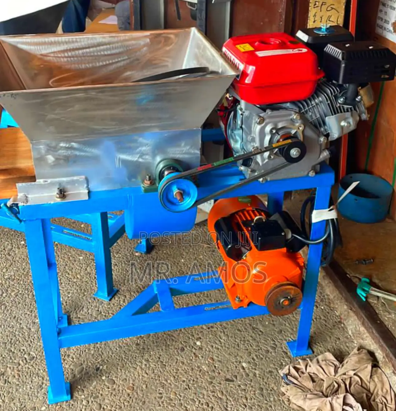 Commercial Grinding Mill Machine For Fufu