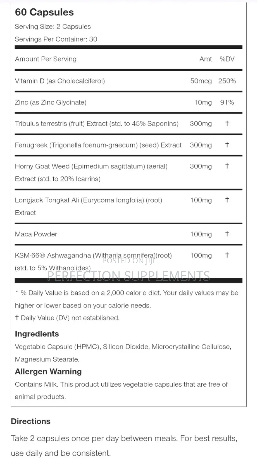 Nutrex T-Up Max, Testosterone Booster