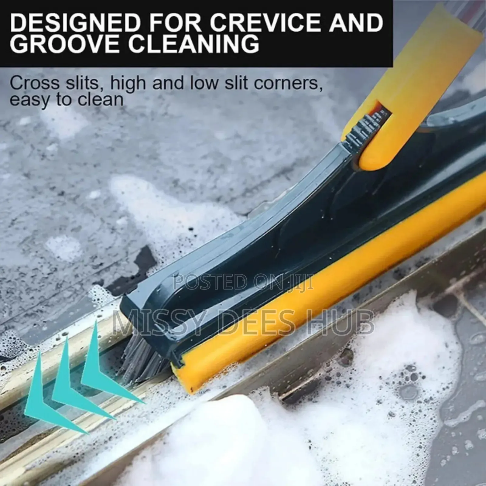 2in1 Hard Bristles Scrubbing Brush