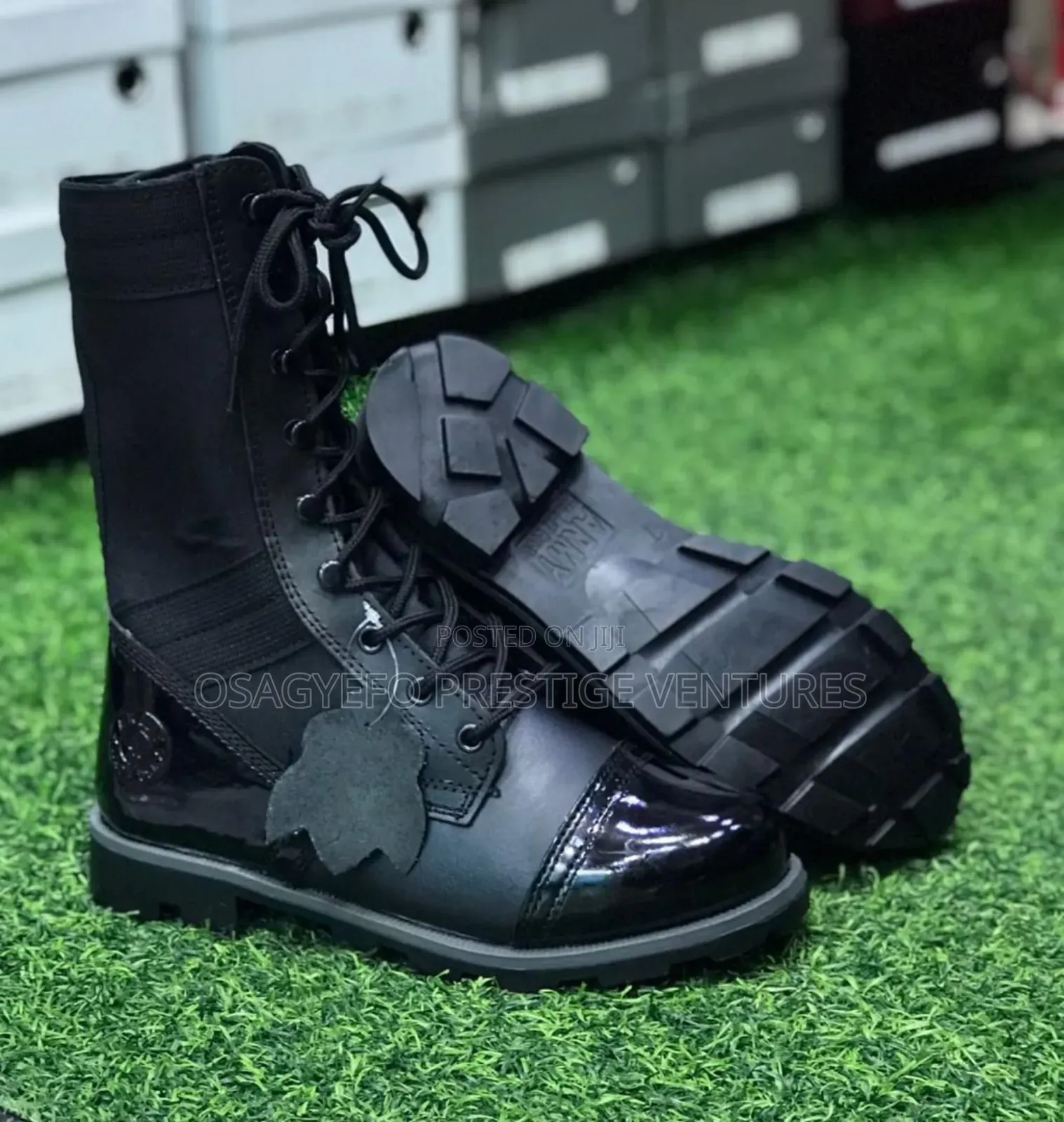 Army Strong Boot Mirror