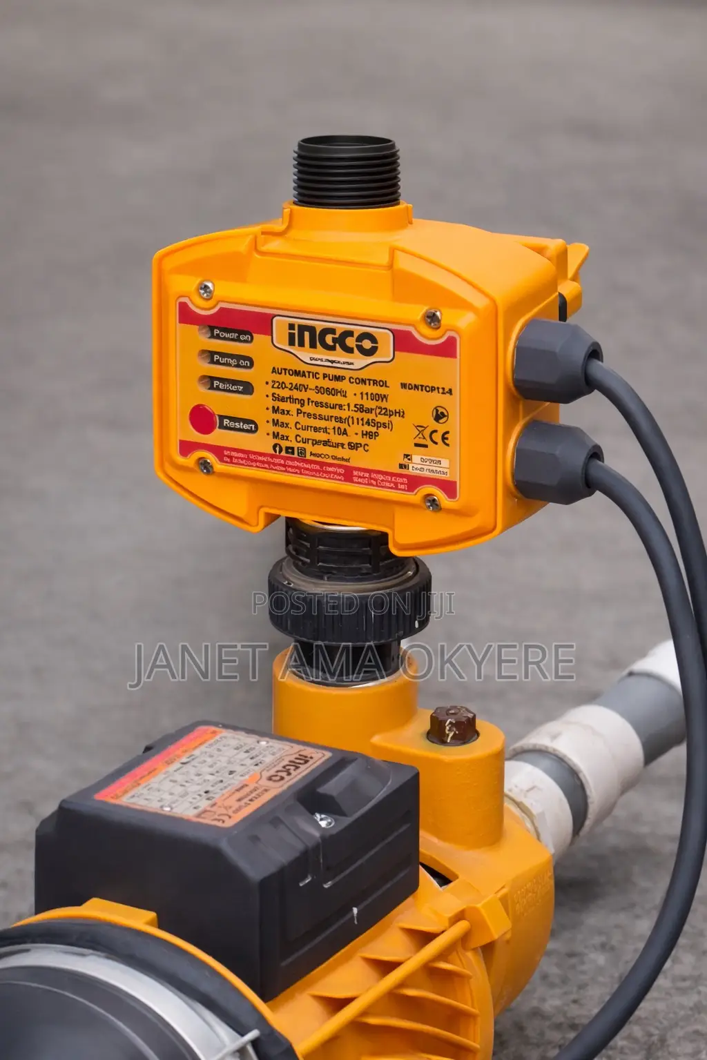 Ingco 1hp Water Pump for Sale