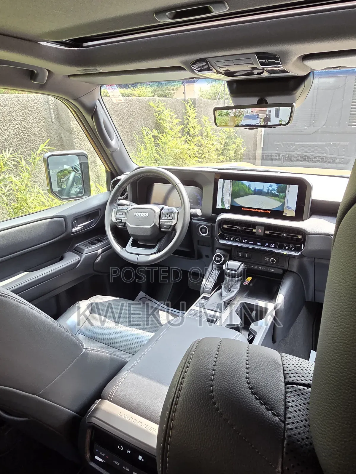 New Toyota Land Cruiser Prado 2024 Black