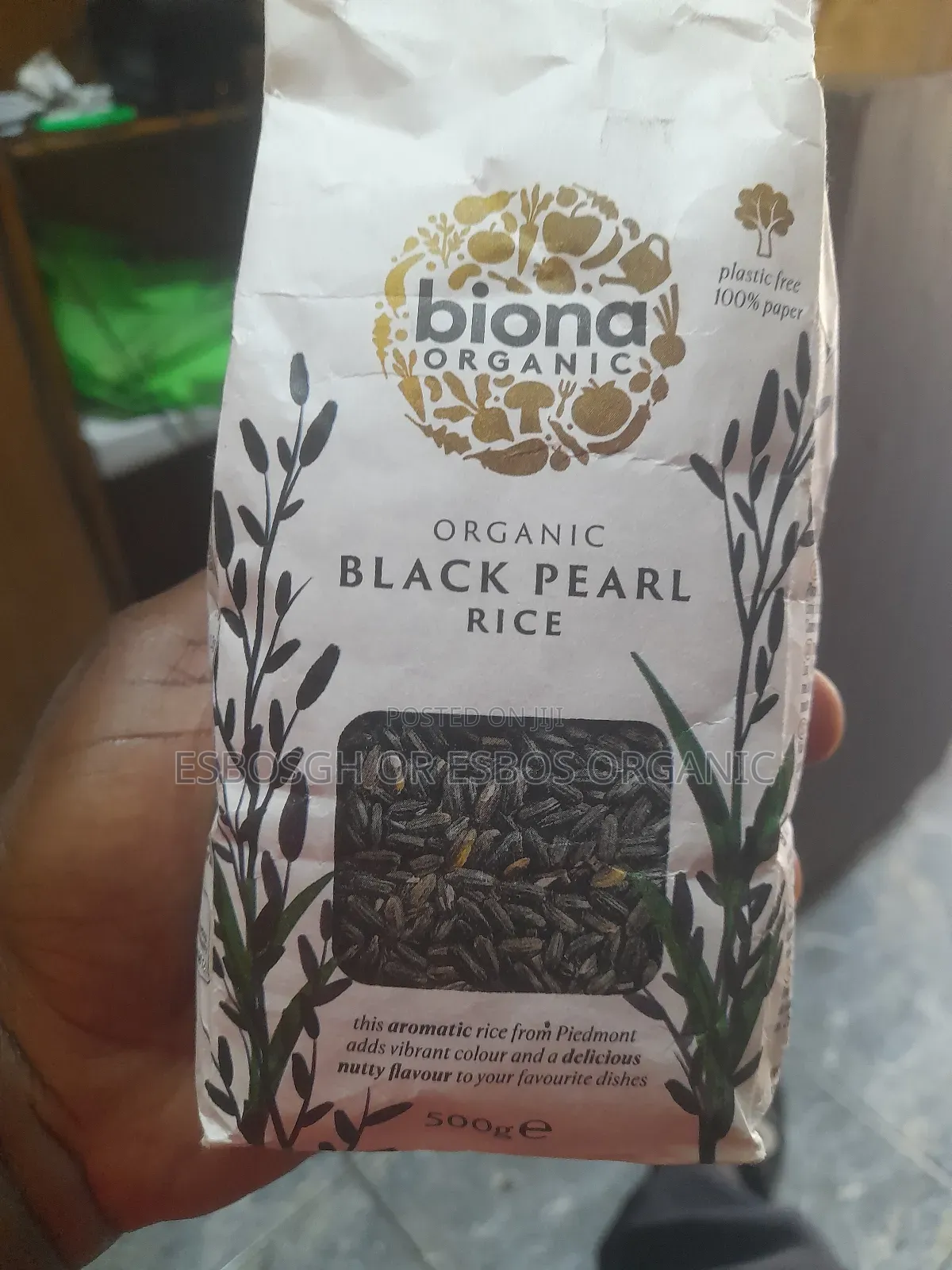 Organic Black Pearl Rice