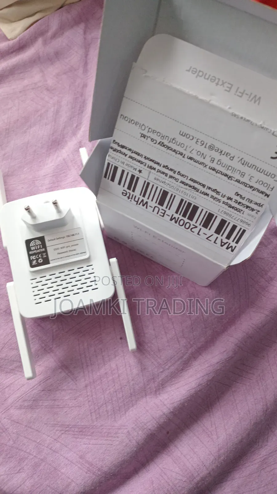 1200mps Wifi Repeater/Extender/Amplifier 2.4g 5ghz