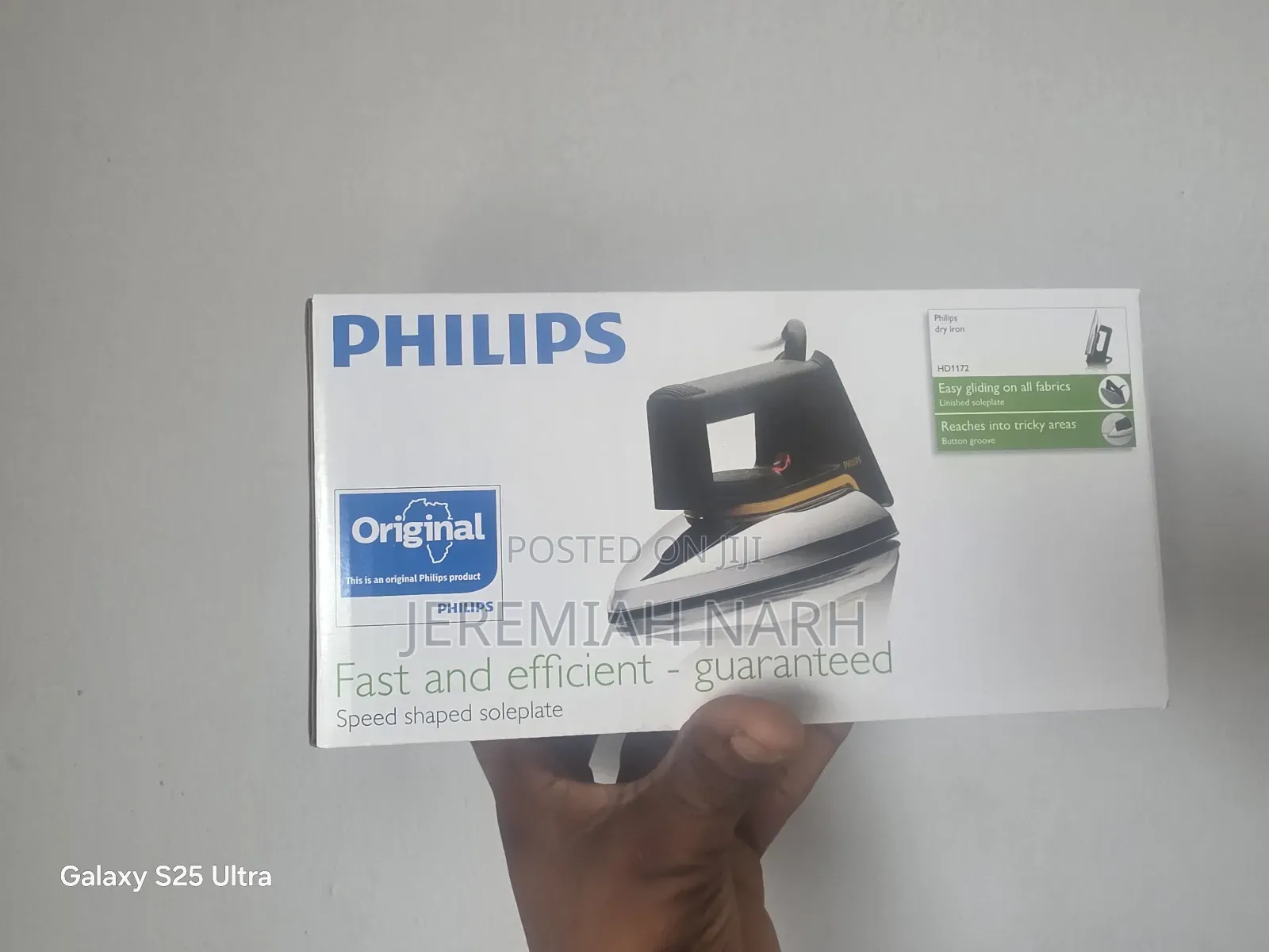 Philips 1000w Durable Electric Dry Iron