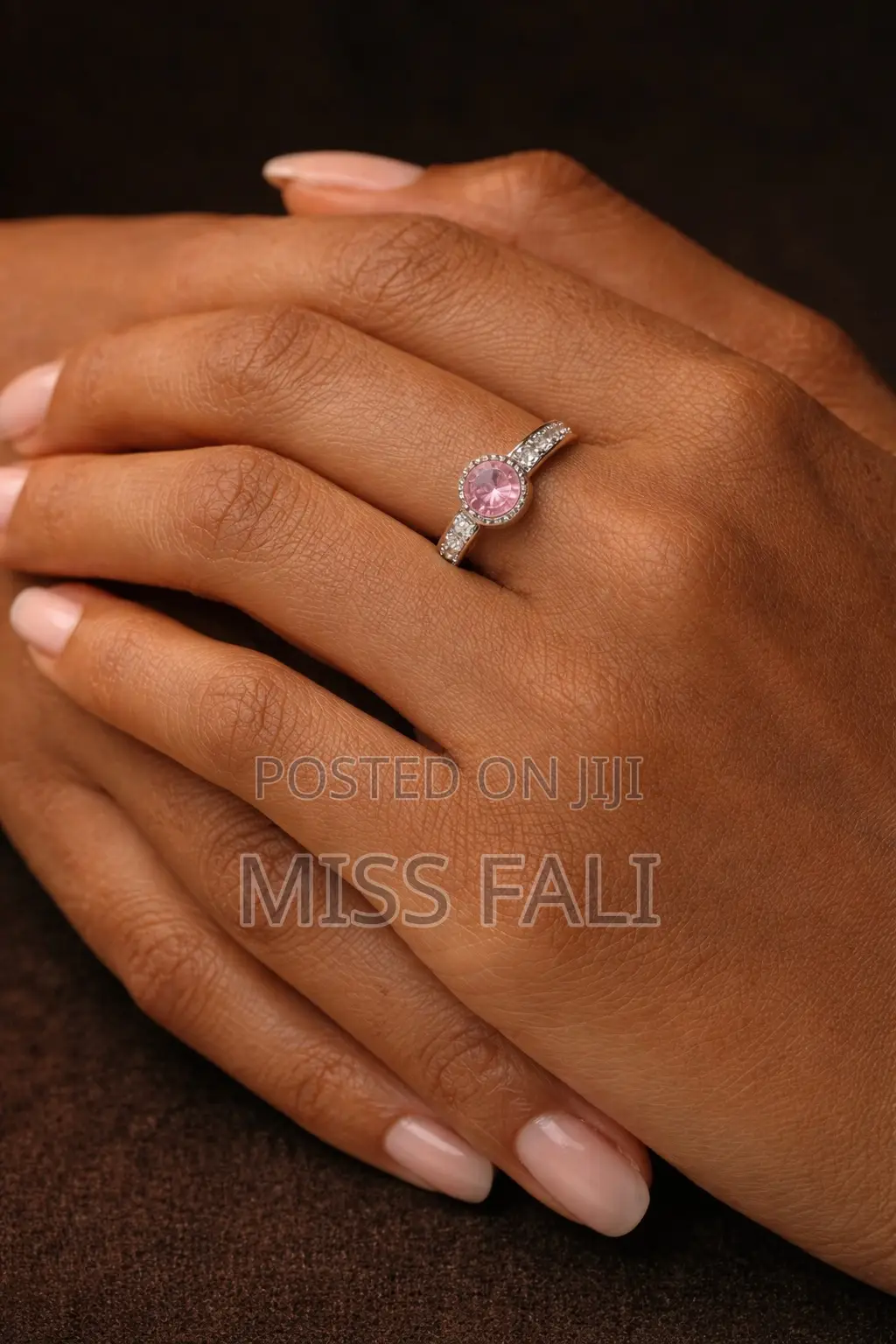 Rose Royale Promise Ring. Size 7-8