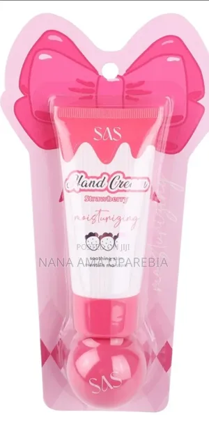Sas Strawberry Hand Cream Lip Balm Skincare Set