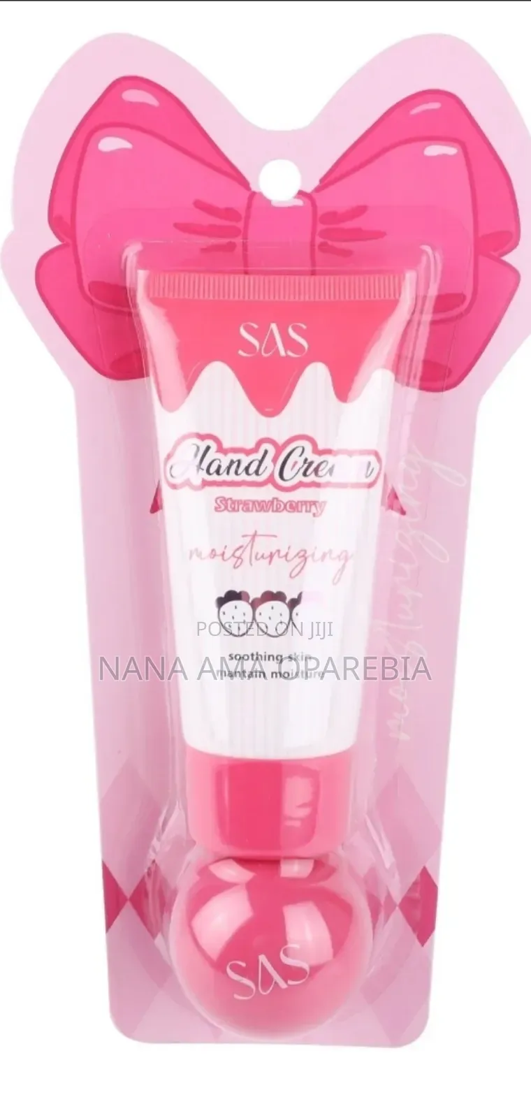 Sas Strawberry Hand Cream Lip Balm Skincare Set