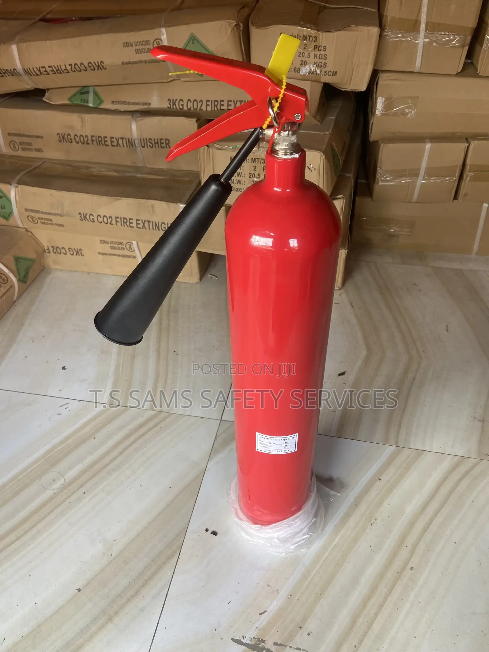 3kg Carbon Dioxide (Co2) Fire Extinguisher