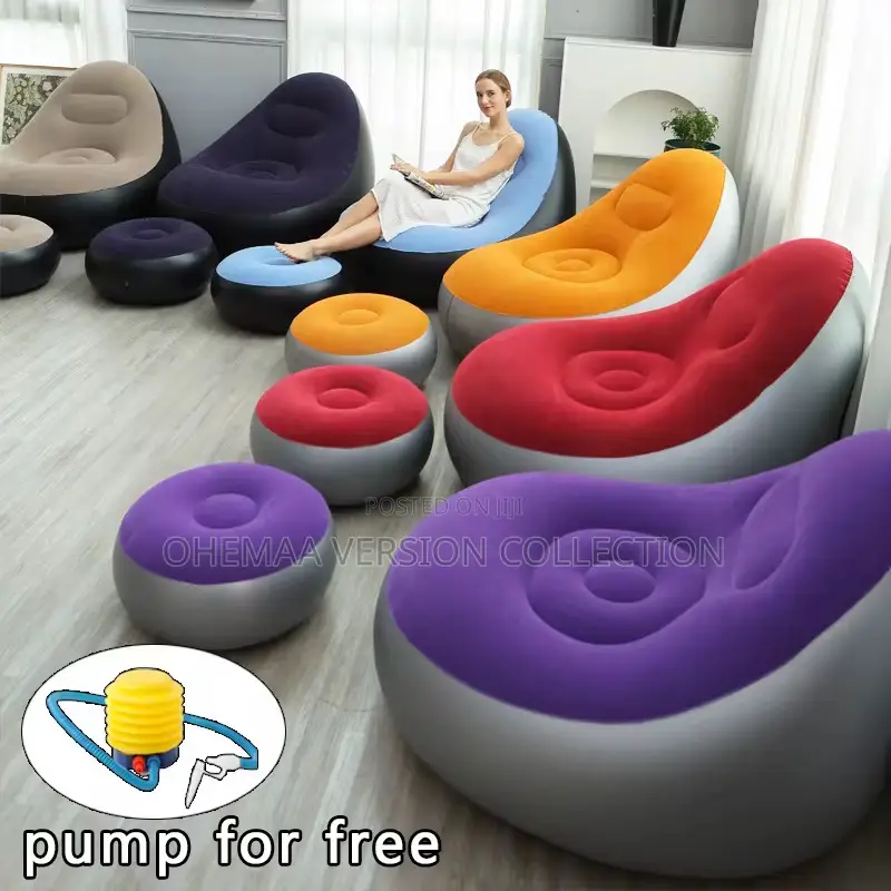Inflatable Sofa With Free Pump