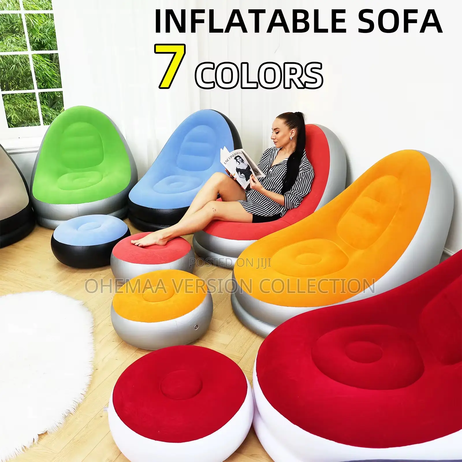 Inflatable Sofa With Free Pump in Dansoman - Furniture, Gladys Doku ...