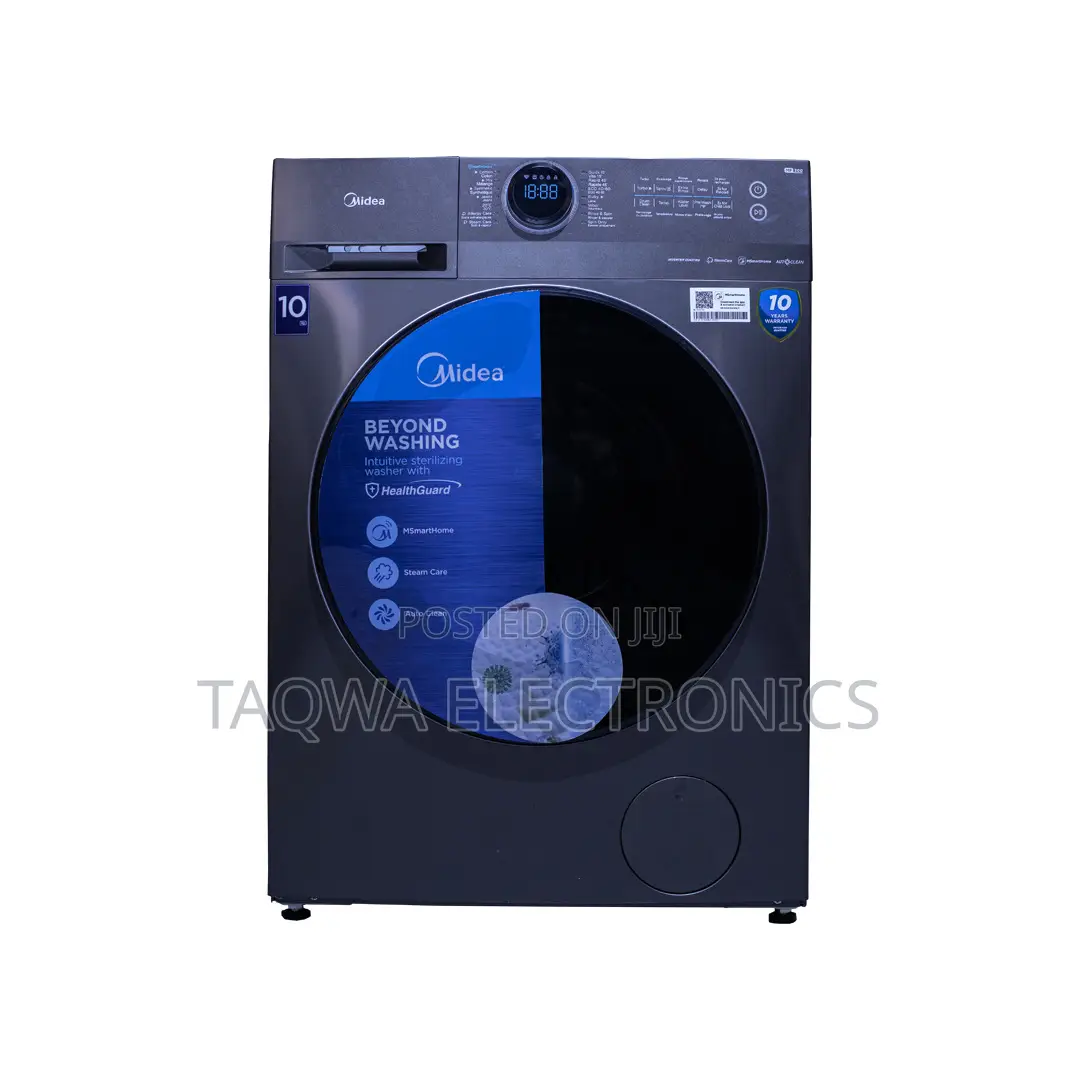Elegant 12 Kg Front Load Full Automatic Midea Washing Machine