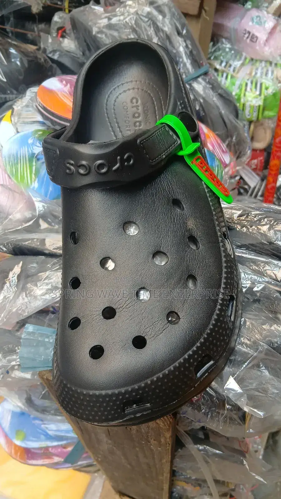 White Crocs