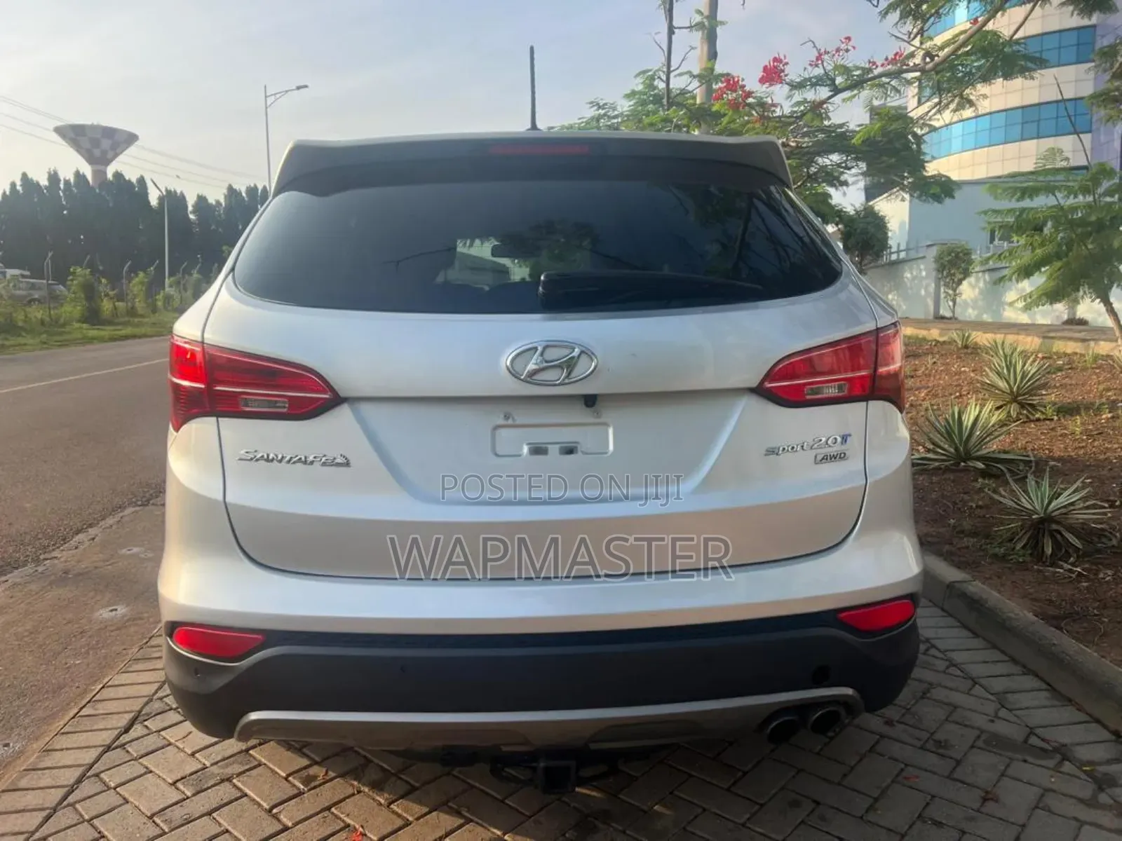 Hyundai Santa Fe SE AWD 2016 Silver