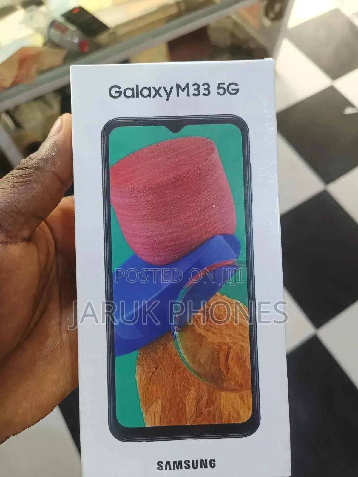 New Samsung Galaxy M33 5G 128 GB Blue