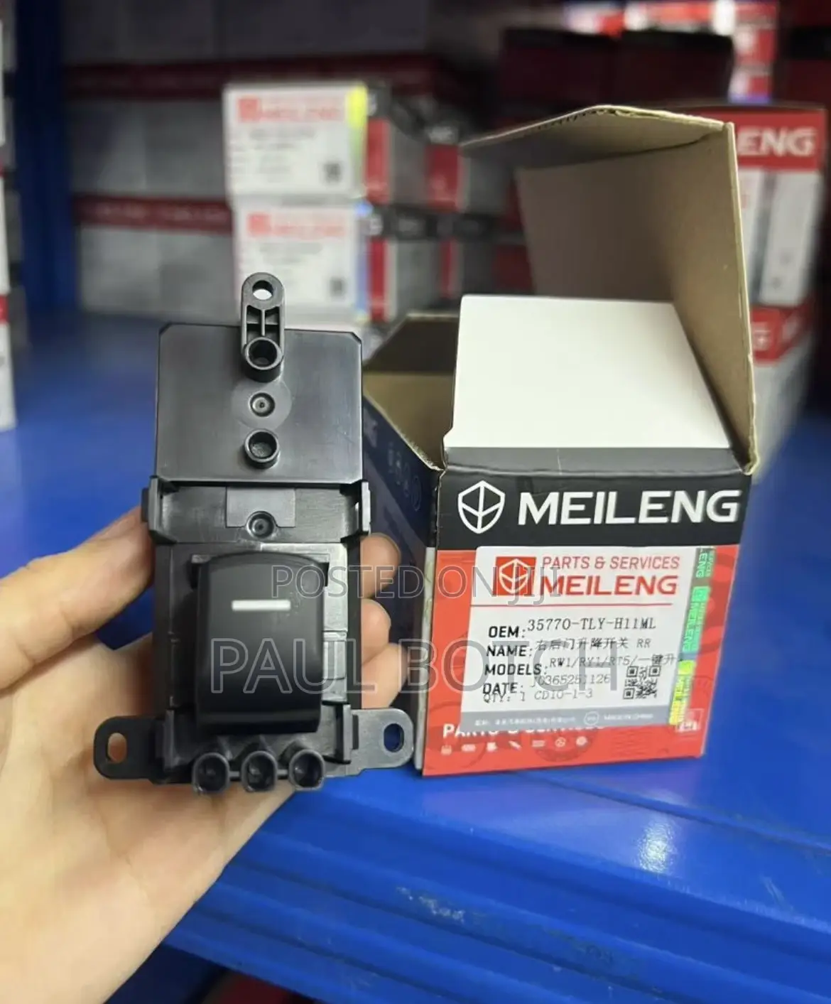 Meileng Power Window Switch for Honda