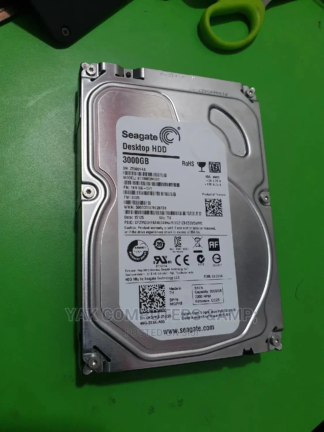 3tb Seagate Desktop Hdd Fresh