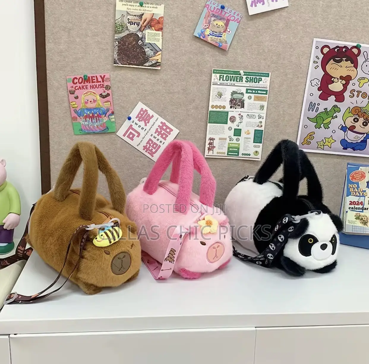 2026 Fashion Fur Bag for Ladies/Kids All Colors as Seen