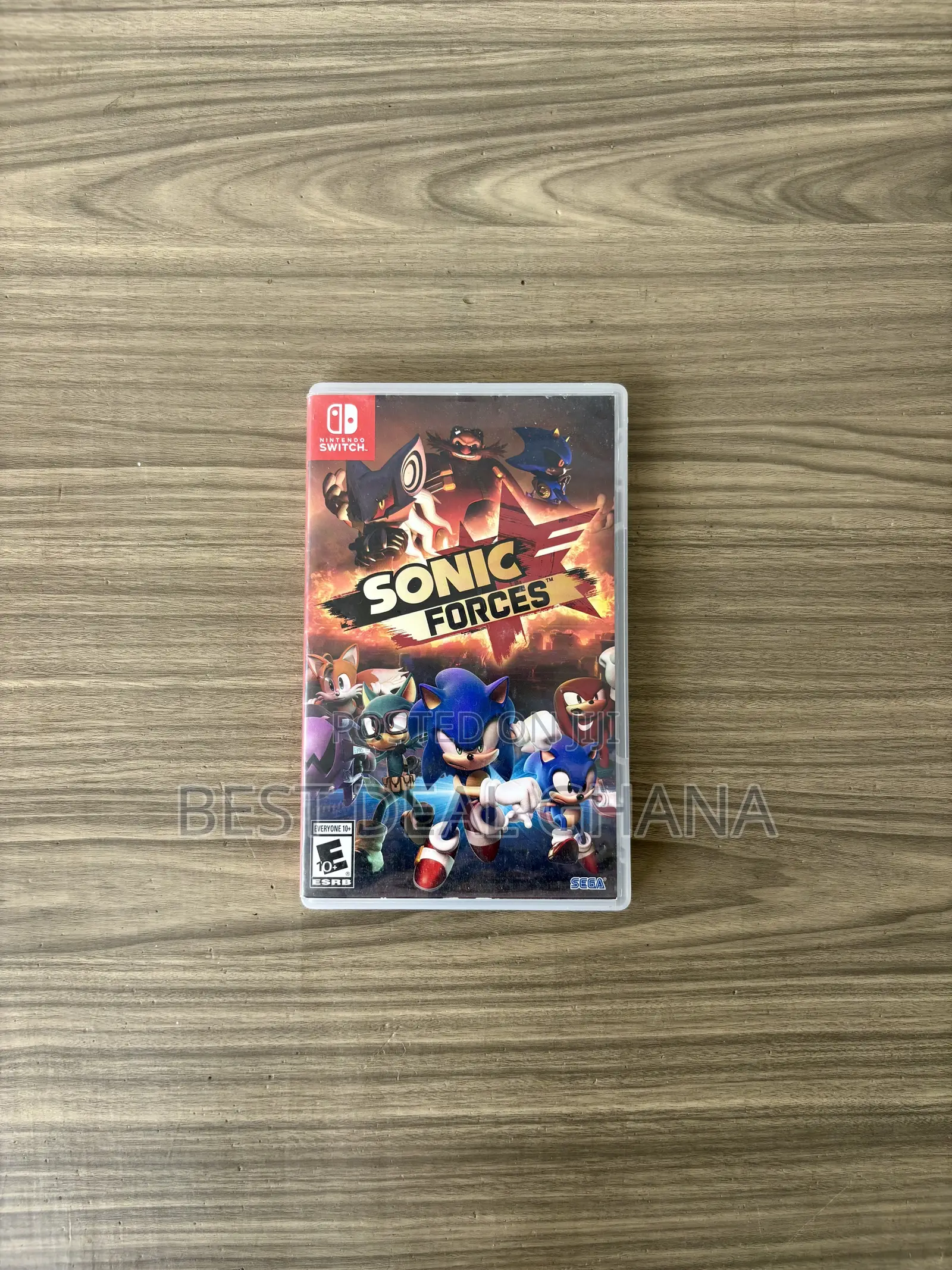Sonic Forces Nintendo Switch Cartridge